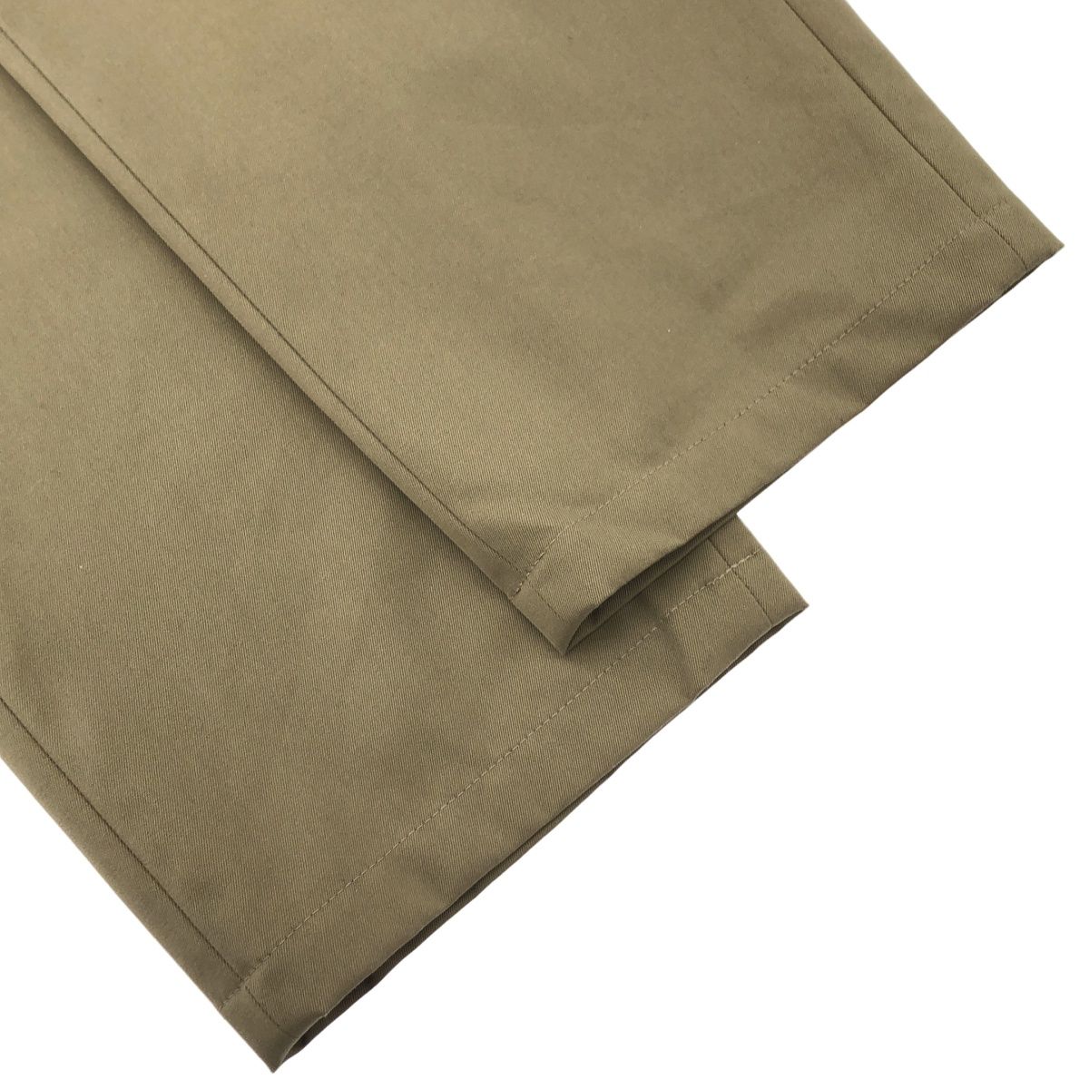 Loewe Regular Fit Tailored Trousers Pants Khaki Beige 36