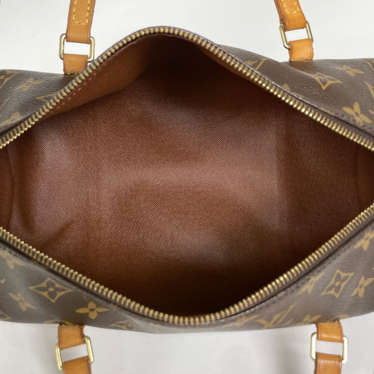 Louis Vuitton Papillon 30 Handbag Monogram Brown — view 8
