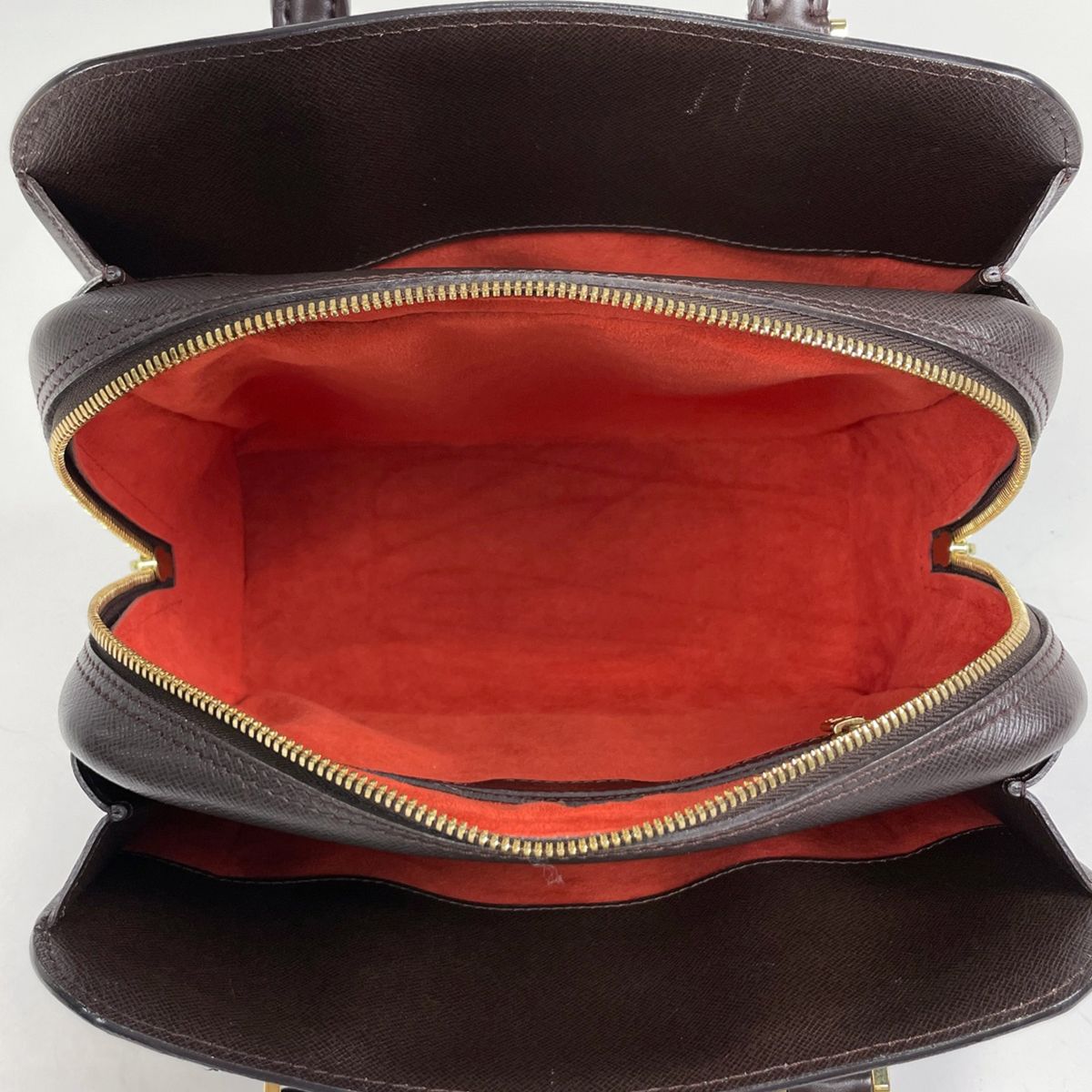 Louis Vuitton Triana Handbag Damier Brown — view 8