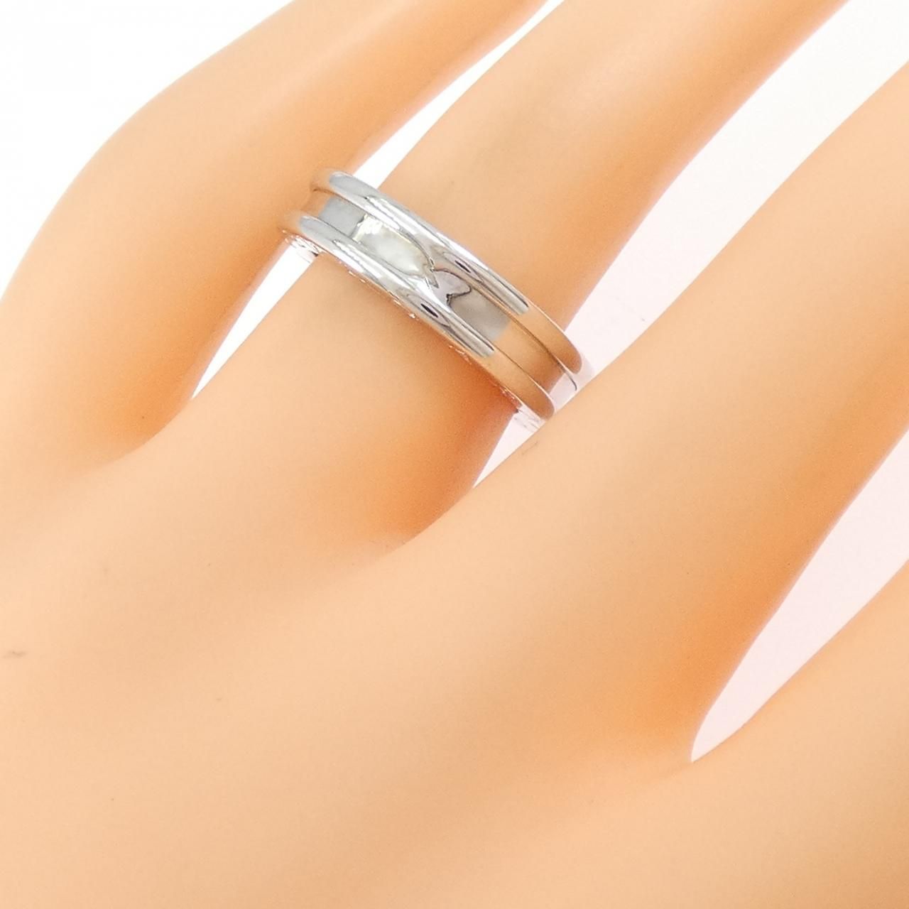 Bvlgari Band Ring White Gold — view 4