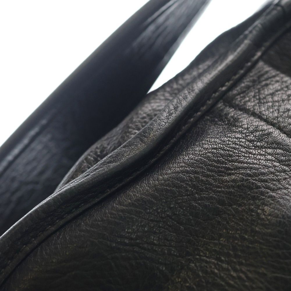 Chrome Hearts Shoulder Bag Tiny Gunslinger Strap Leather Black — view 6