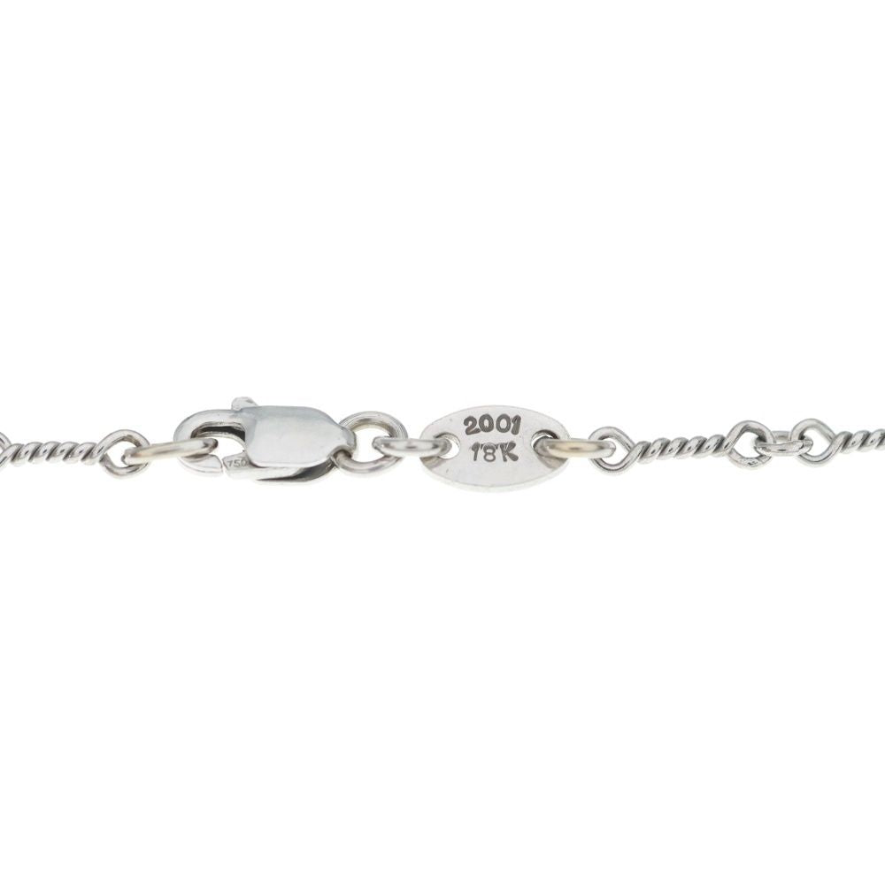 Chrome Hearts Neckchain Twist Chain Necklace White Gold — view 6
