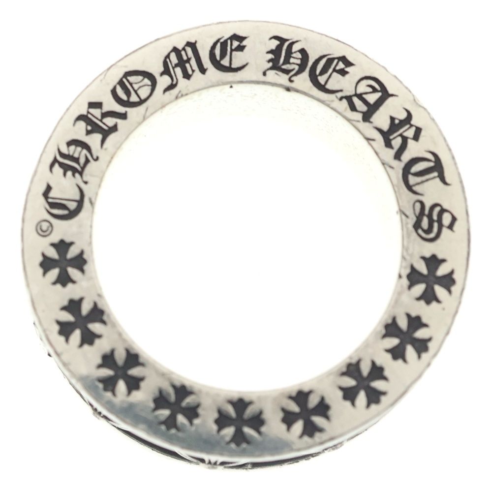 Chrome Hearts Ring Spinner Fuck You Silver — view 6