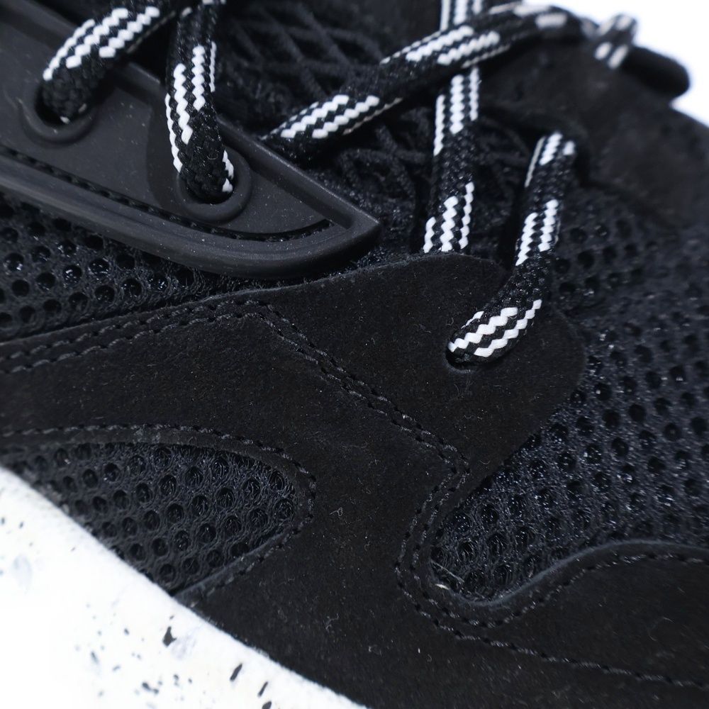 Moncler Anakin Lace Up Low Cut Sneakers Black — view 6