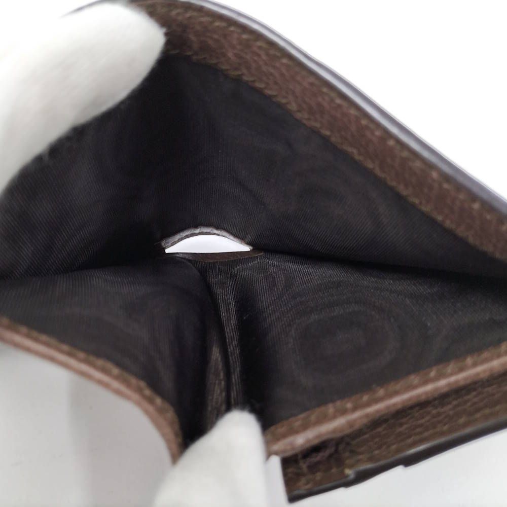 Gucci Disney Donald Duck Compact Wallet GG Supreme Leather Brown — view 9