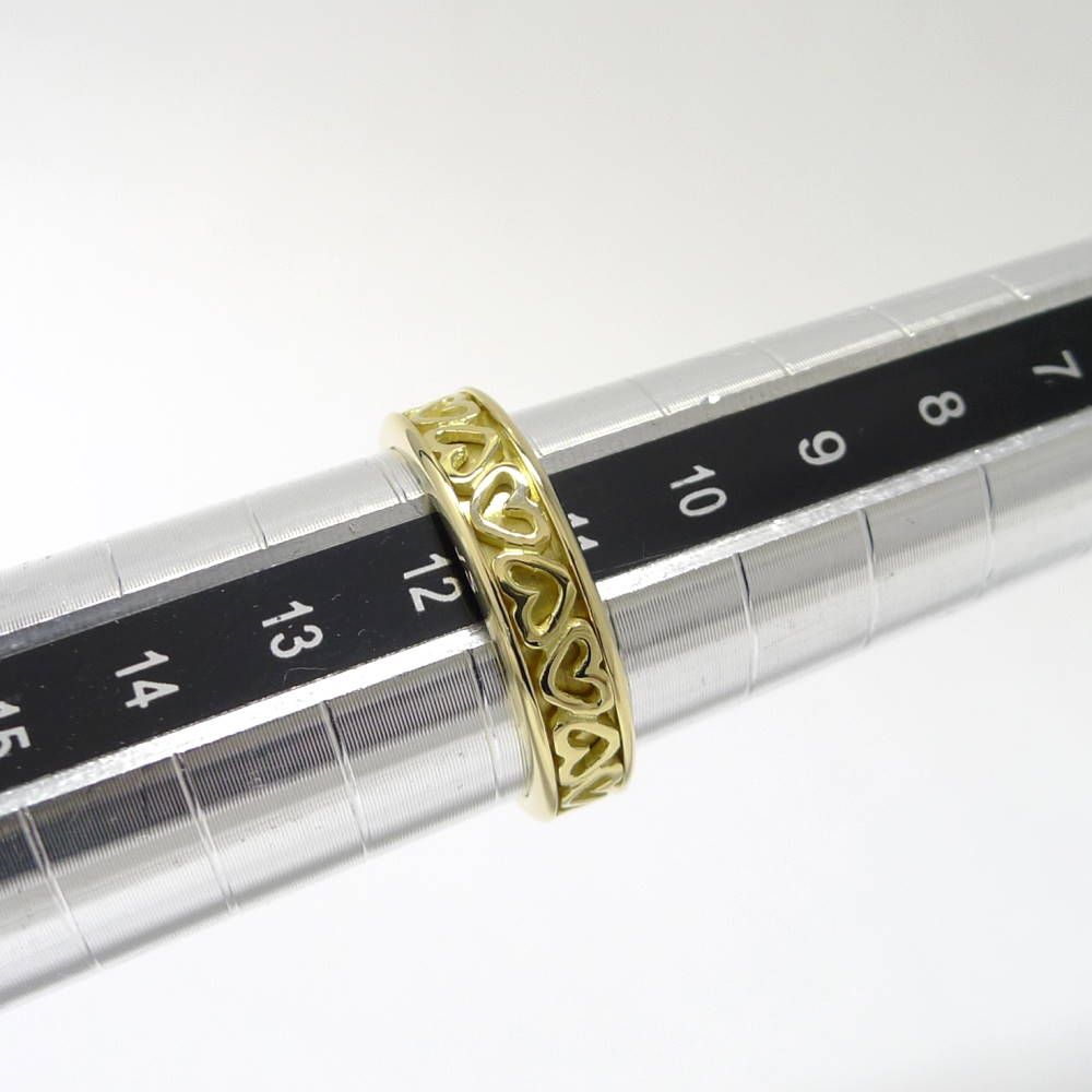 Tiffany & Co Out Heart Ring 18k Yellow Gold — view 6
