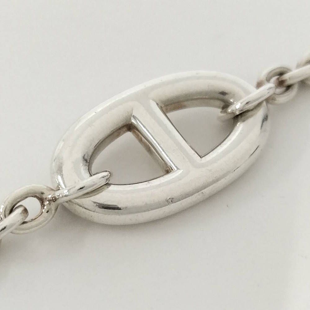Hermes Chaine D'ancre Farandole ST Silver Bracelet — view 9