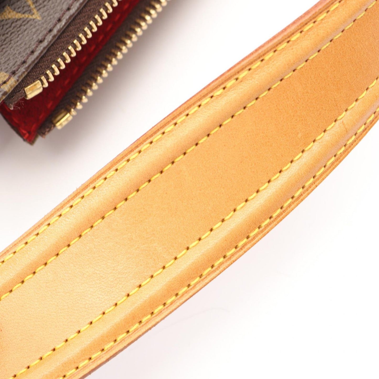 Louis Vuitton Shoulder Bag Viva City GM Canvas Leather — view 8