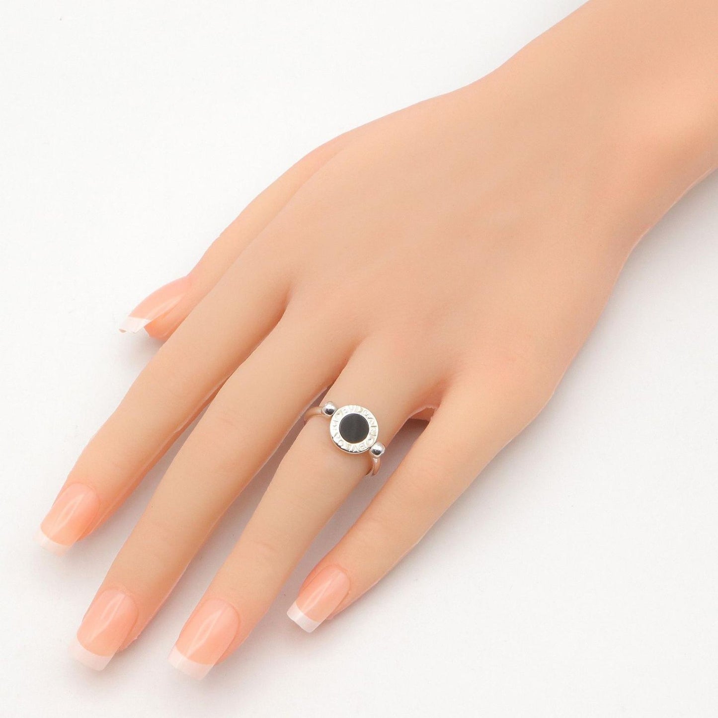 Bvlgari Ring Onyx 18k White Gold — view 9