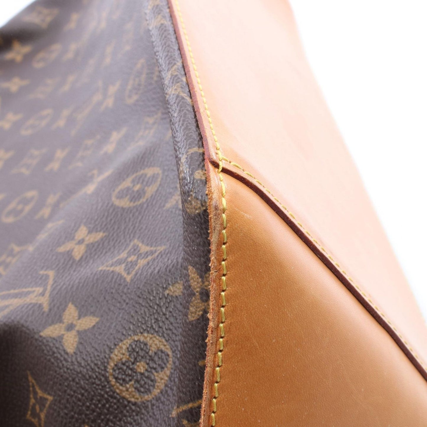 Louis Vuitton Tote Cabas Mezzo Canvas Leather Cover — view 9