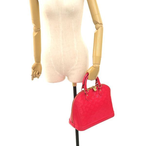 Louis Vuitton Vernis Alma PM Handbag — view 9