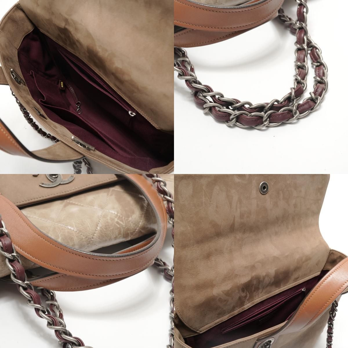 Chanel Shoulder Bag in the Mix Portobello — view 9
