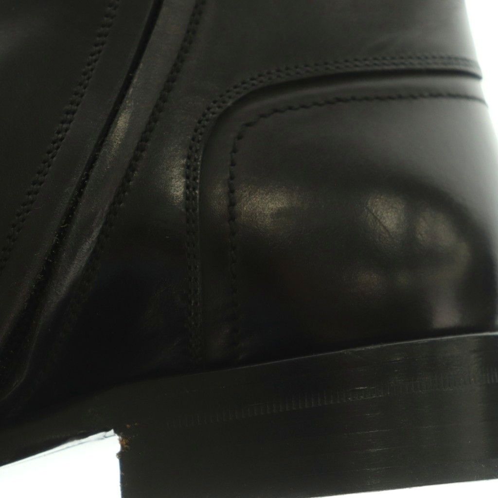 Dior Homme Side Zip Short Boots 40 Black — view 9