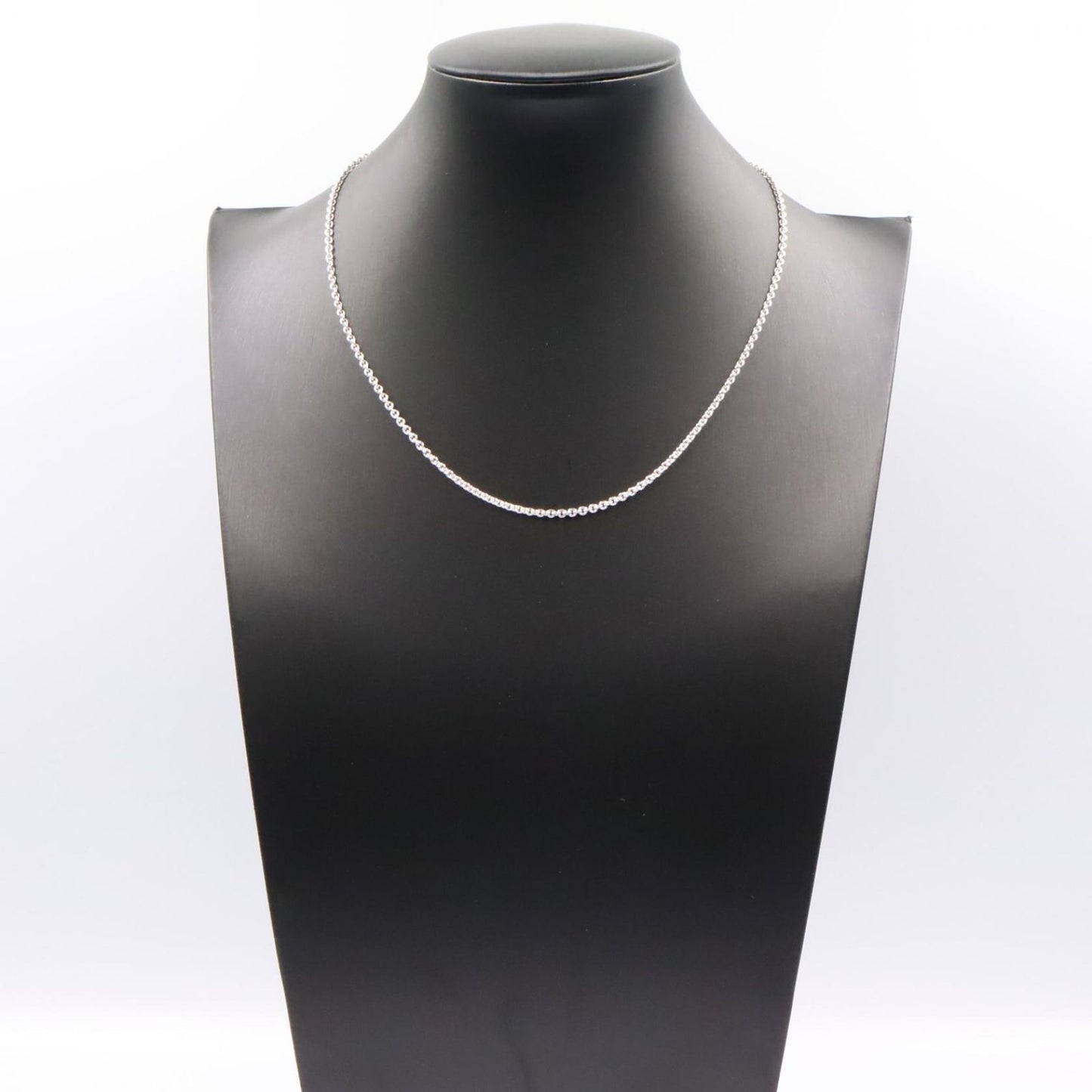 Cartier Necklace Chain 42 43 cm 18k White Gold — view 6