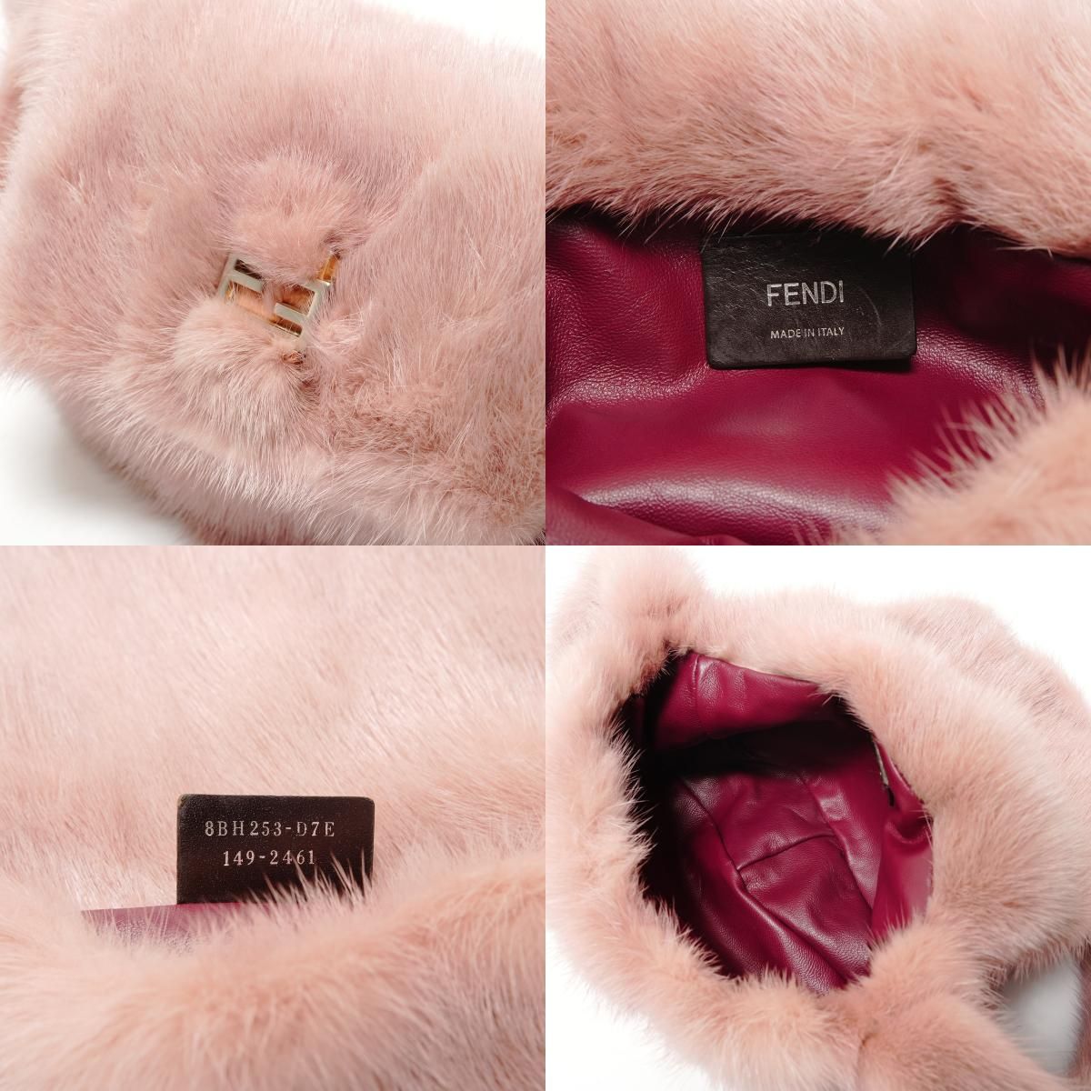 Fendi Shoulder Bag Rabbit Fur — view 9