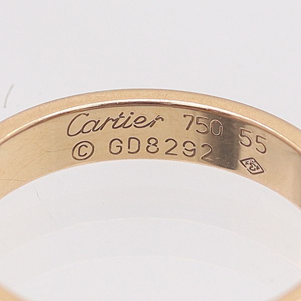 Cartier Mini Love Ring Gold 18k 55 Ako Mst Abc — view 3