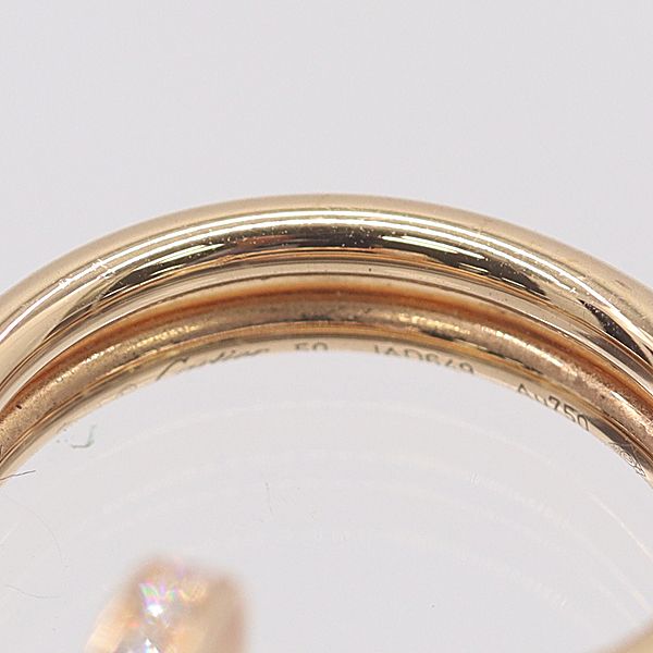 Cartier Juste Un Clou Diamond Ring Gold 18k 50 Ako Mst Abc — view 4
