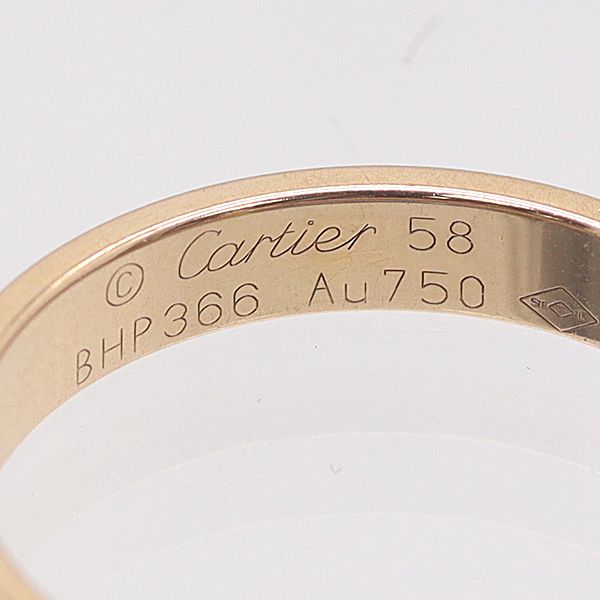 Cartier Mini Love Ring Gold 18k 58 Ako Mst Abc — view 3