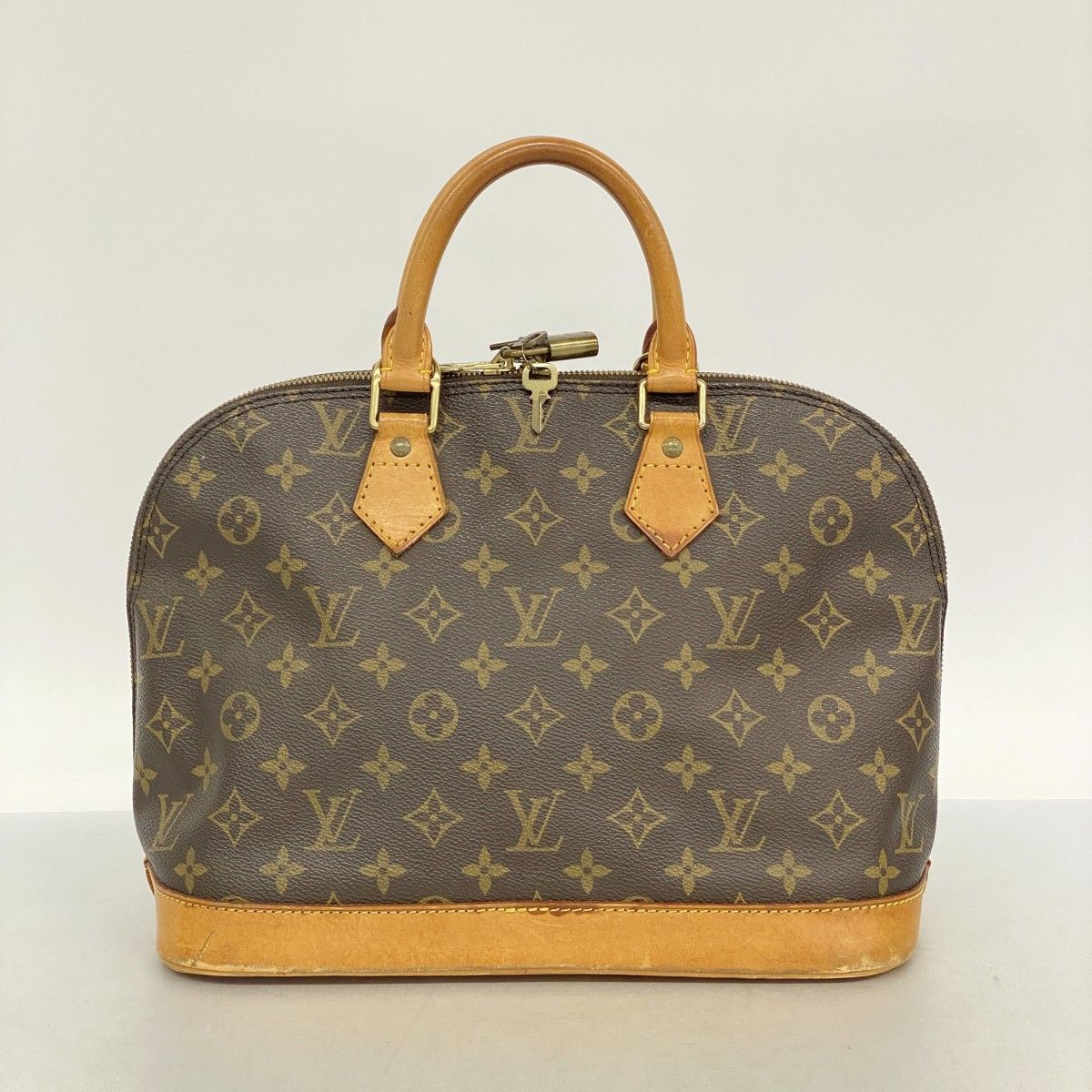 Louis Vuitton Handbag Monogram Alma Brown — view 9