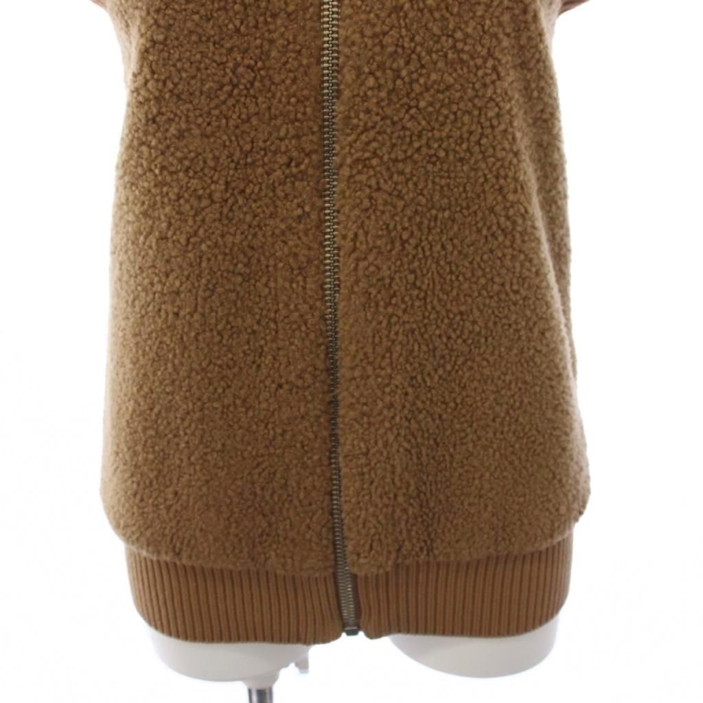 Louis Vuitton Boa Vest Jacket Zip Up 36 Brown — view 8