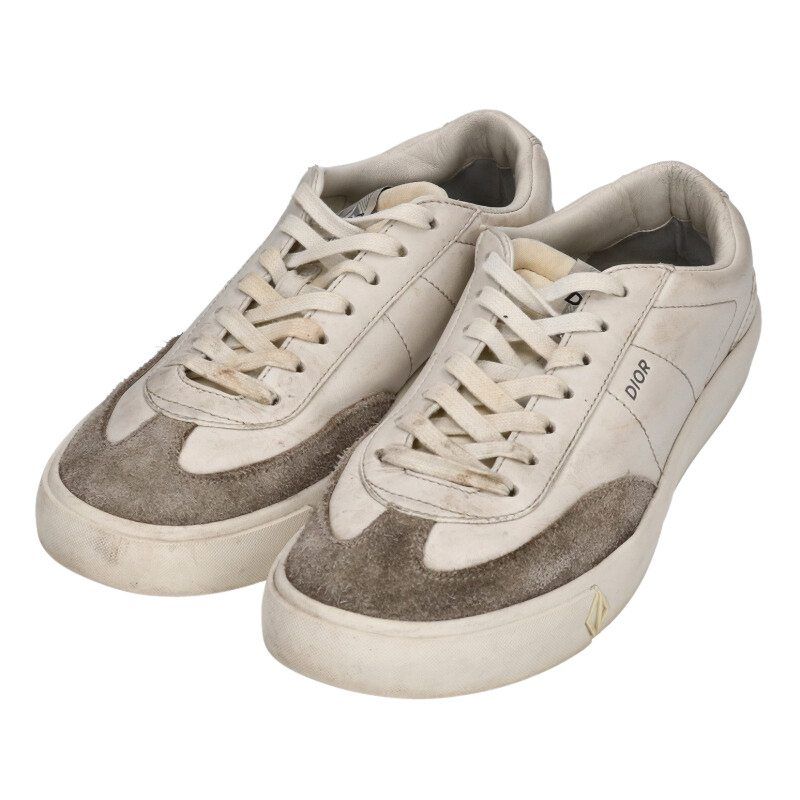 Dior Low Cut Leather Sneakers — view 5