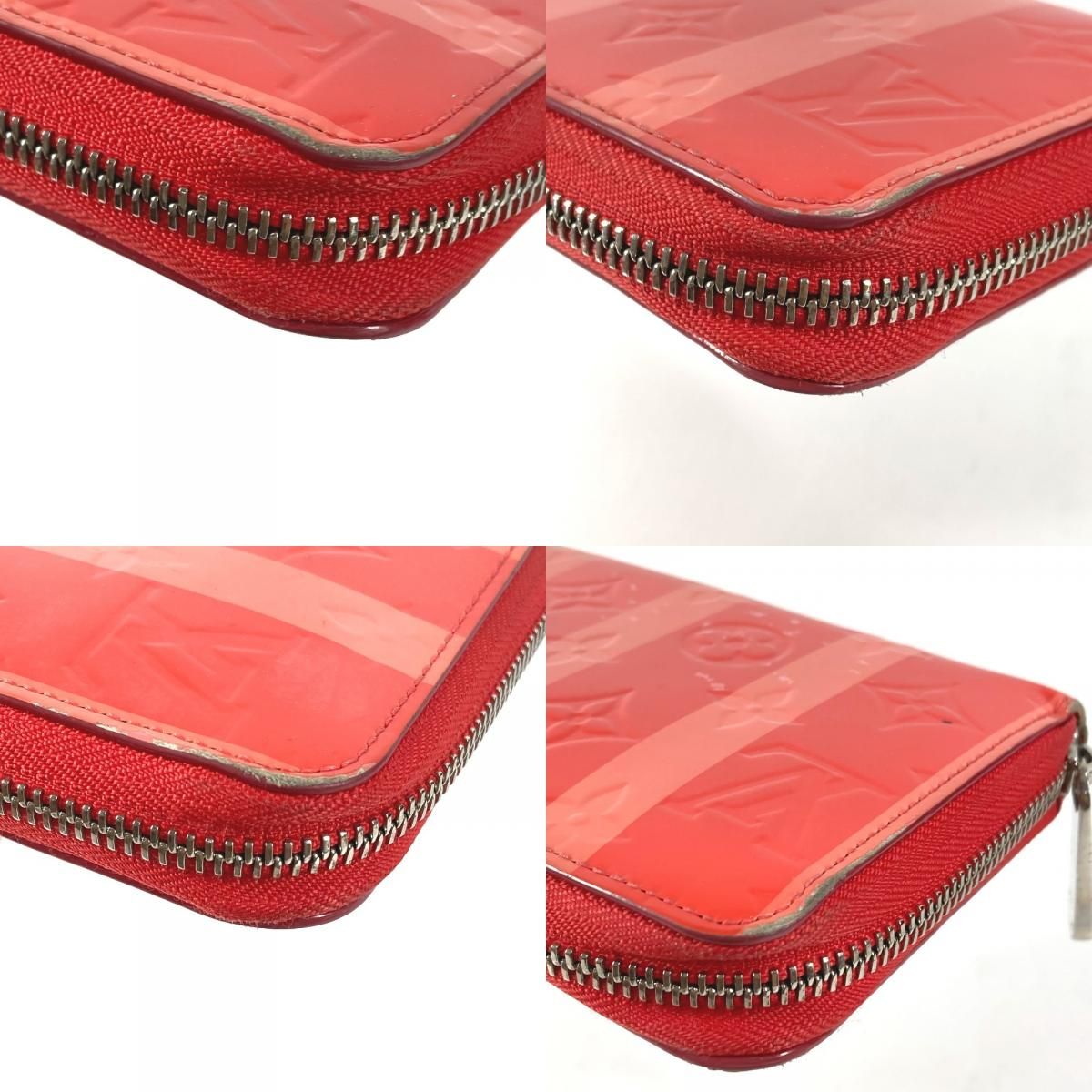 Louis Vuitton Wallet Zippy Monogram Vernis Canvas Popi Petal Pink — view 9