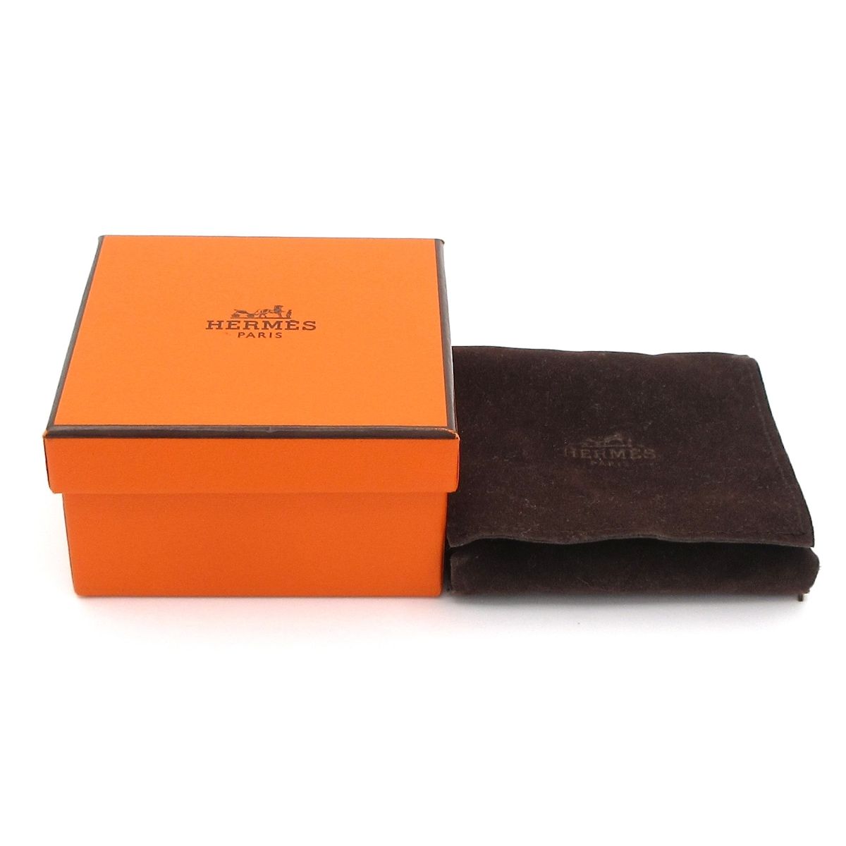 Hermes Bangle Clic Clac Silver Black Bracelet — view 6
