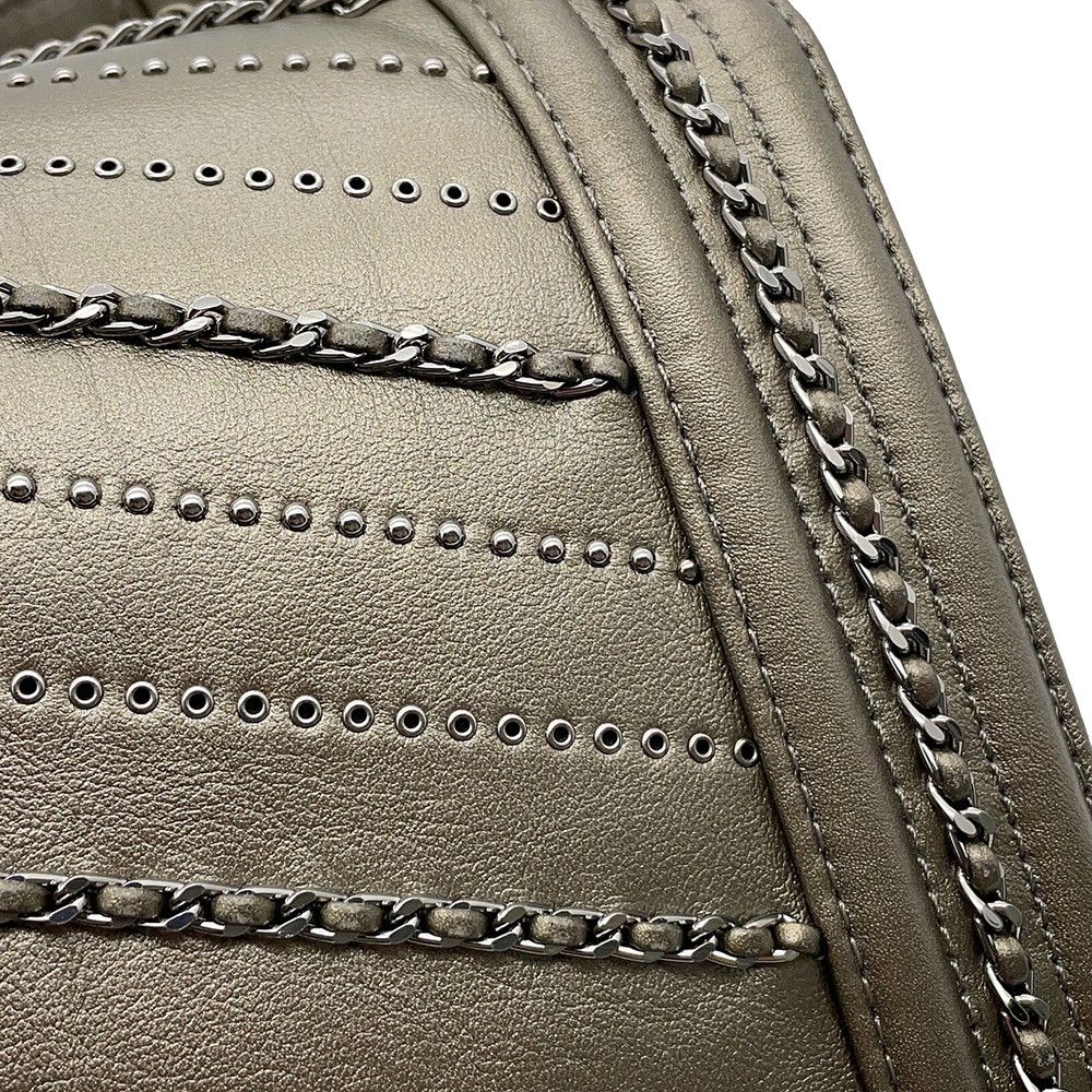 Chanel Chain Shoulder Bag Body Vintage Calf — view 9
