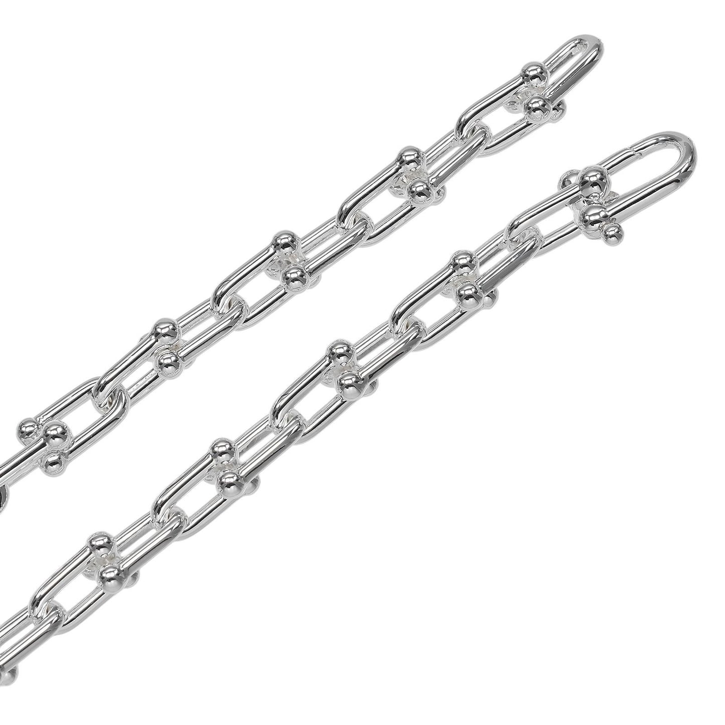 Tiffany & Co Small Link 925 Sterling Silver Necklace — view 7