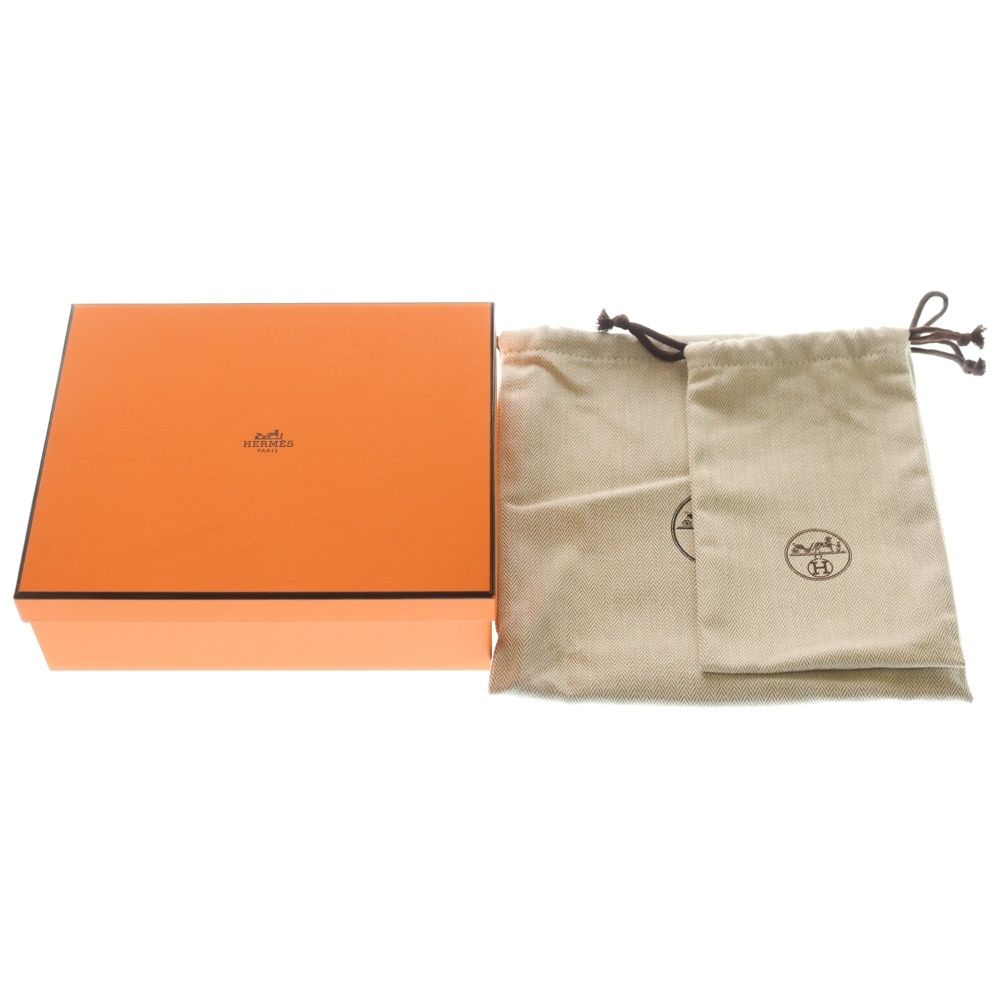 Hermes Evelyne TPM Etoupe Taurillon Clemence Gold Shoulder Bag — view 6