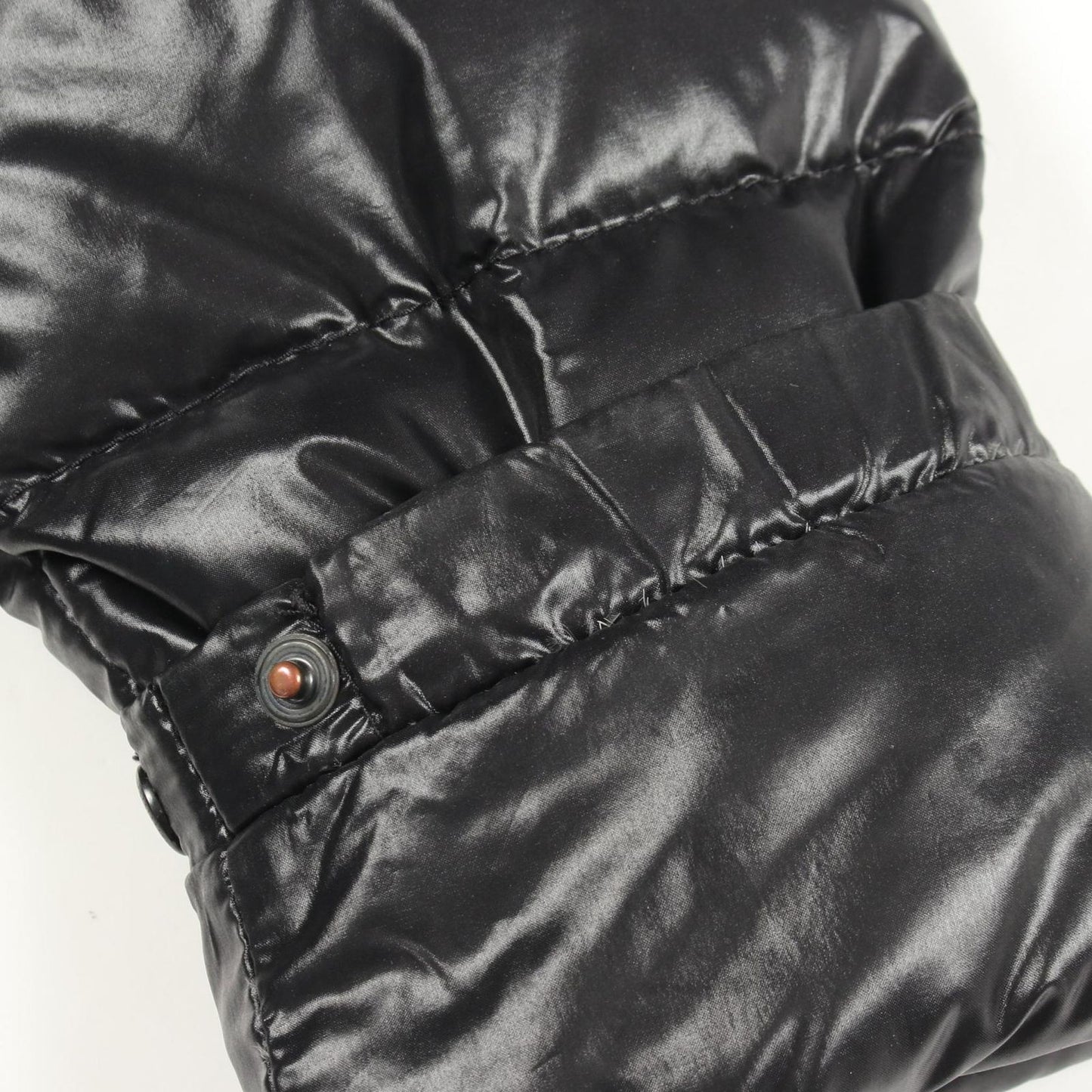 Moncler Down Jacket Claire Black Nylon — view 9