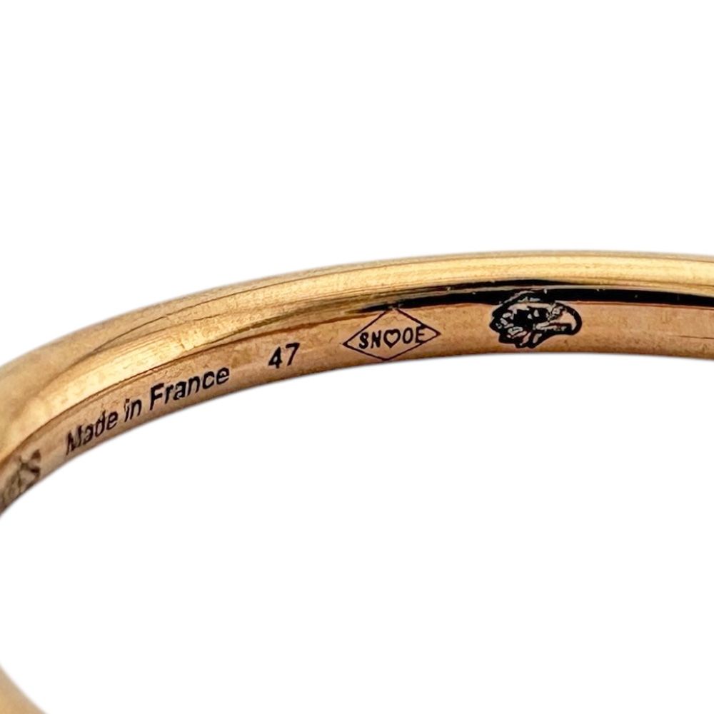 Hermes France Kelly Clochette Ring 18k Gold Diamond — view 8
