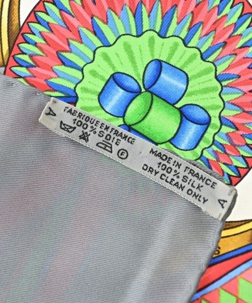 Hermes Bandana Scarf Gray — view 6