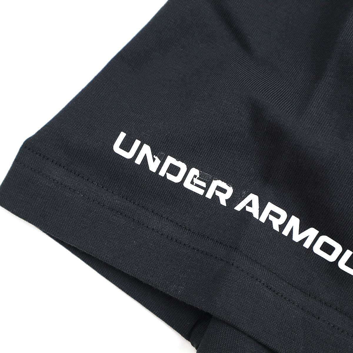 Balenciaga Under Armor Underarmor Oversize Print T-Shirt Black XS — view 5