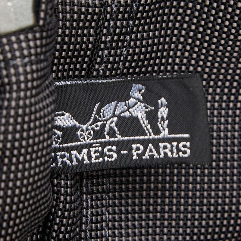 Hermes Her Line Tote PM Gray Canvas — view 9