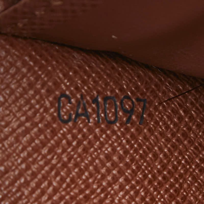 Louis Vuitton Monogram Portefeuille Sarah Wallet Brown Leather — view 9