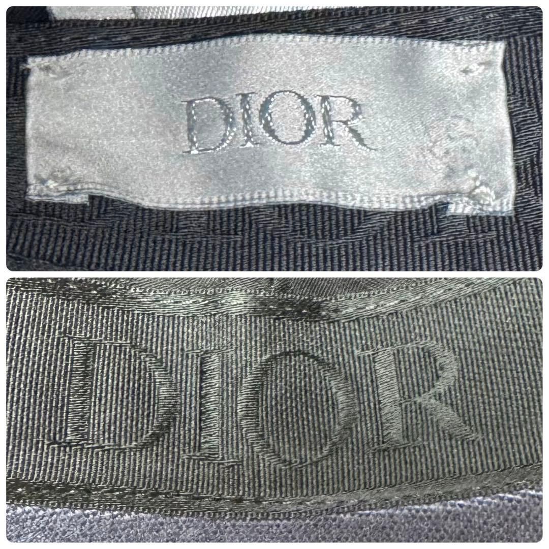 Dior Baseball Cap Logo Navy Hat — view 9