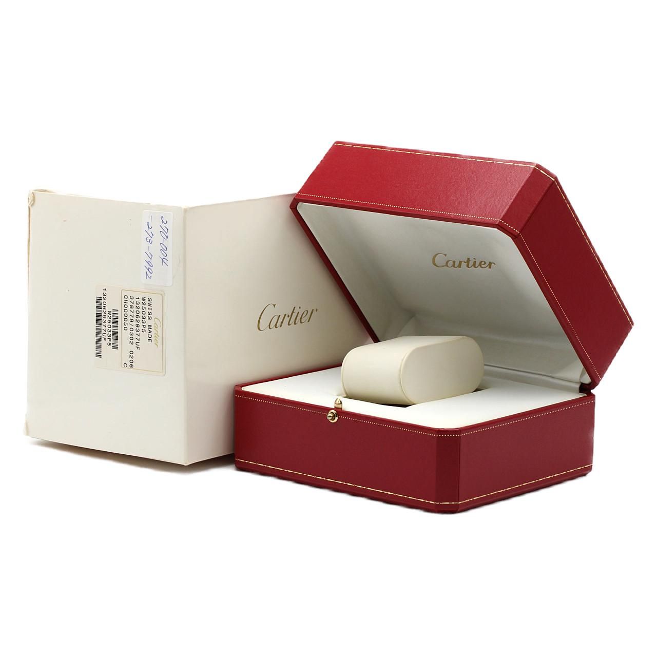Cartier Santos Galbe SM SS Quartz Watch — view 9