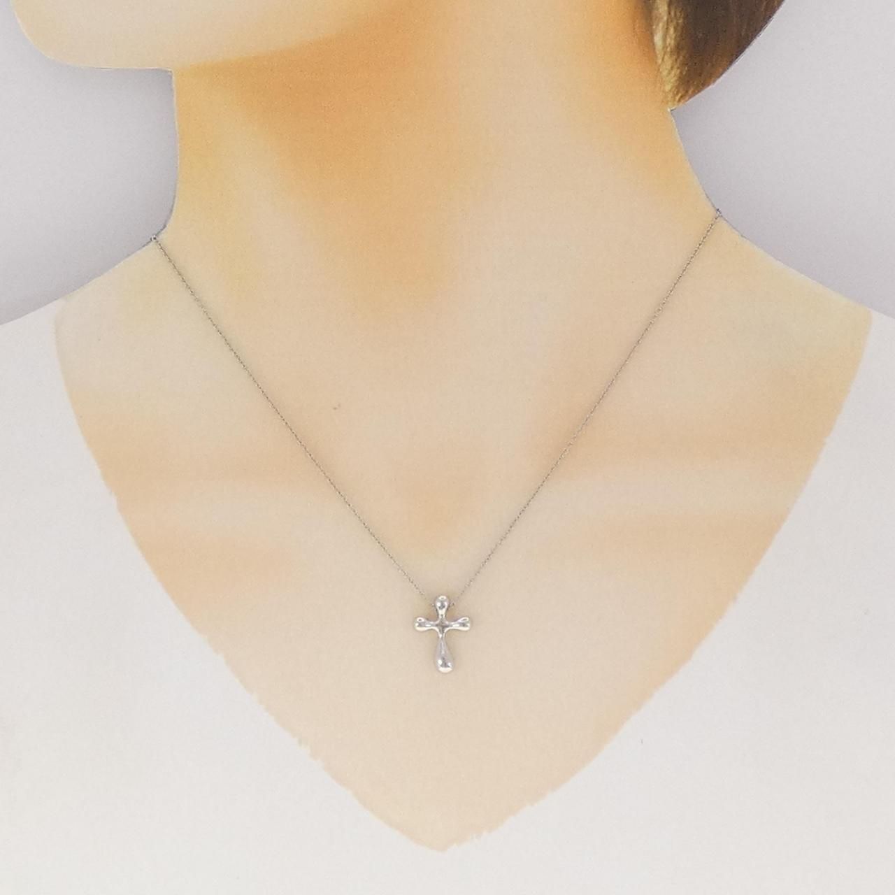 Tiffany & Co Small Cross Necklace — view 6
