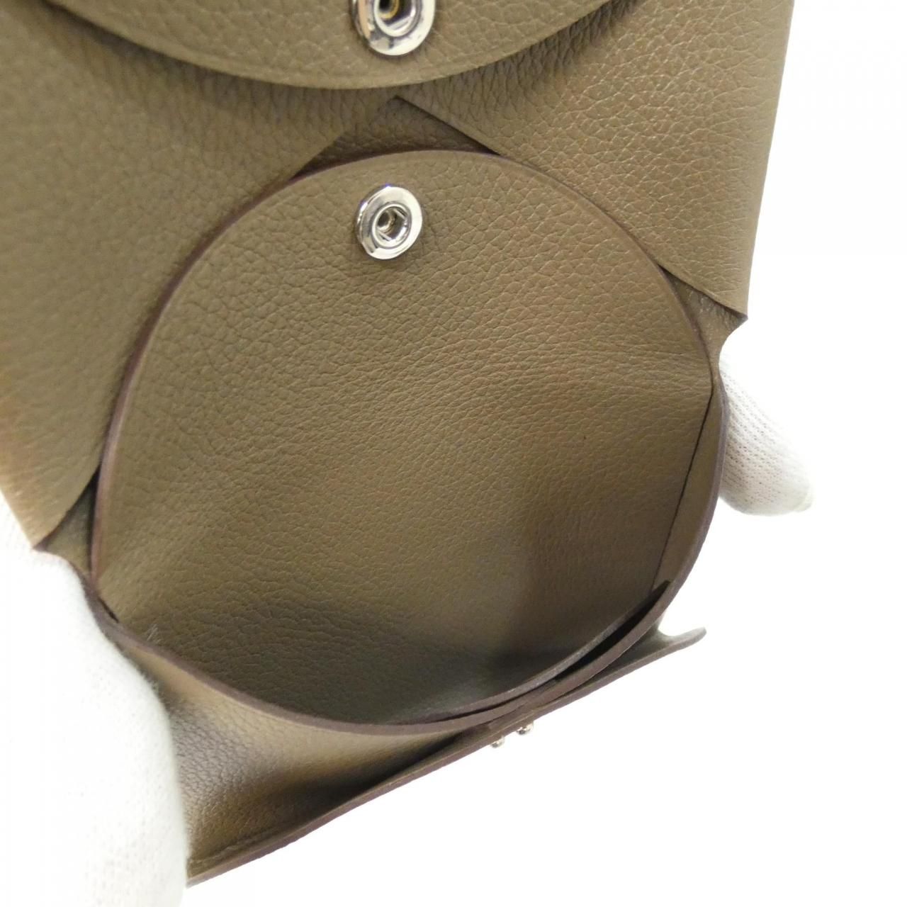 Hermes Calvi Duo Coin Case — view 3