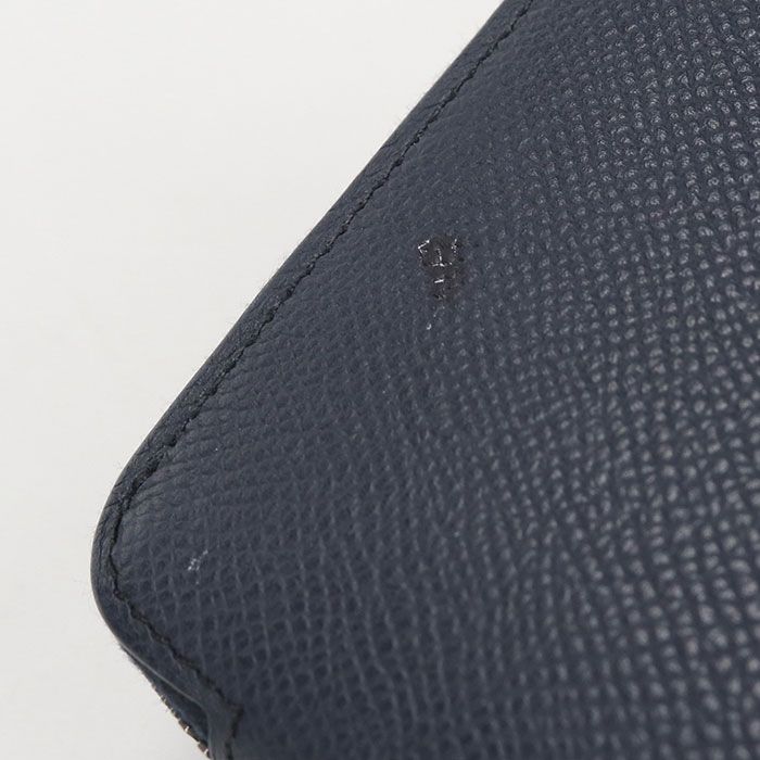 Hermes Azap Long Silk in Wallet Zip Around Epsom Ustam — view 9