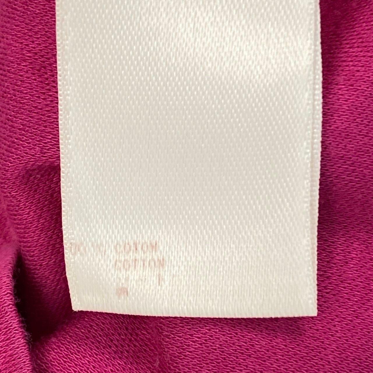 Louis Vuitton Sleeveless T-Shirt Tank Top LV Chain S Pink Cotton — view 9