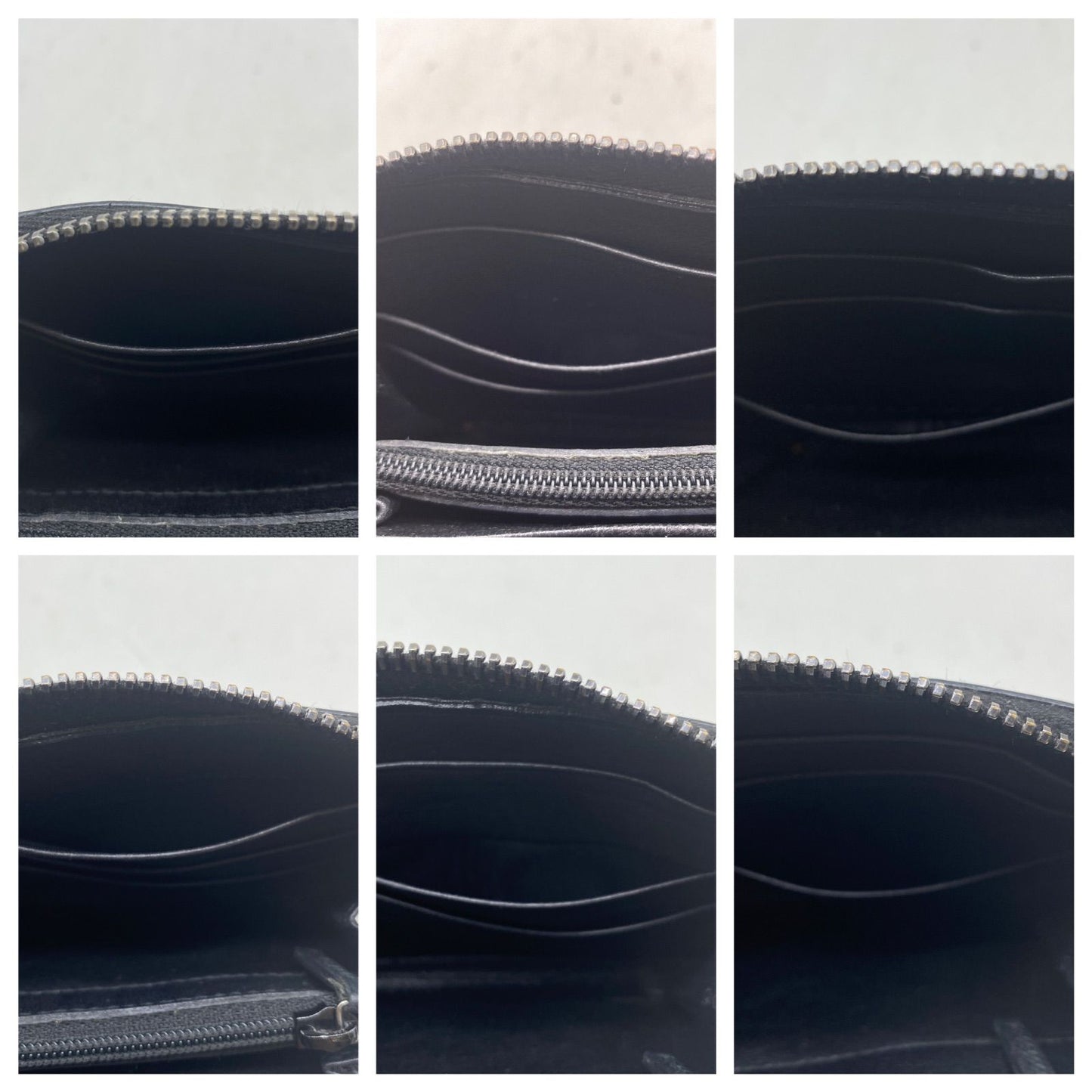 Gucci Wallet Guccissima Round Micro GG Leather Black — view 9