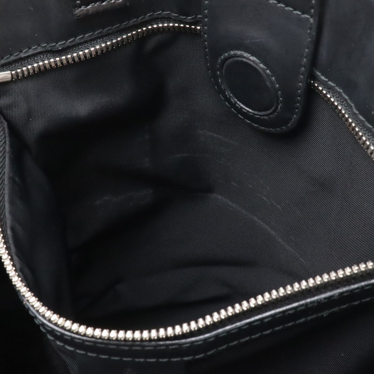 Gucci Soft GG Supreme Tote 2-Way Shoulder Bag Crossbody Leather Beige Black — view 9