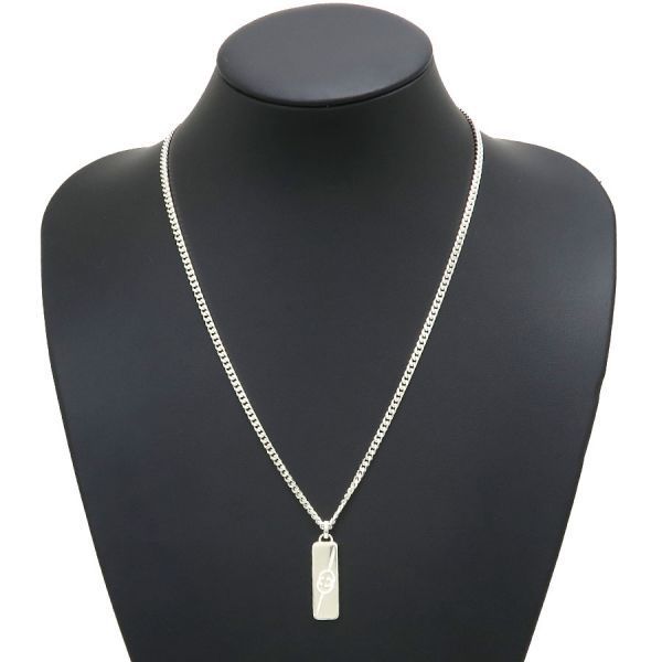 Gucci Diagonal Interlocking G Necklace — view 8