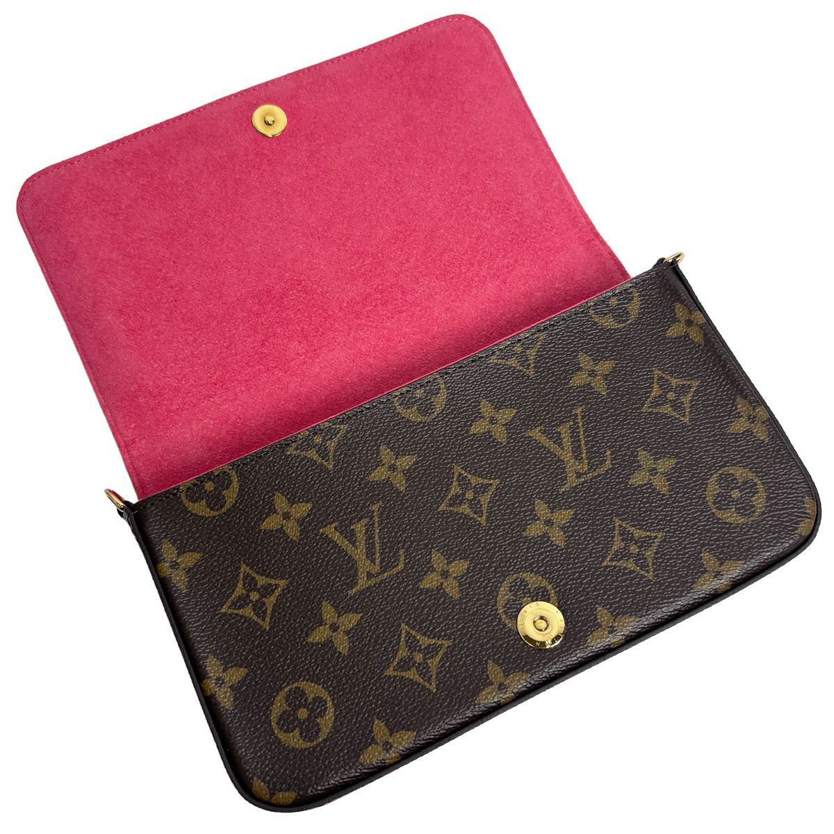 Louis Vuitton Pochette Felicity Monogram Shoulder Bag Vivienne Tropical Resort — view 9