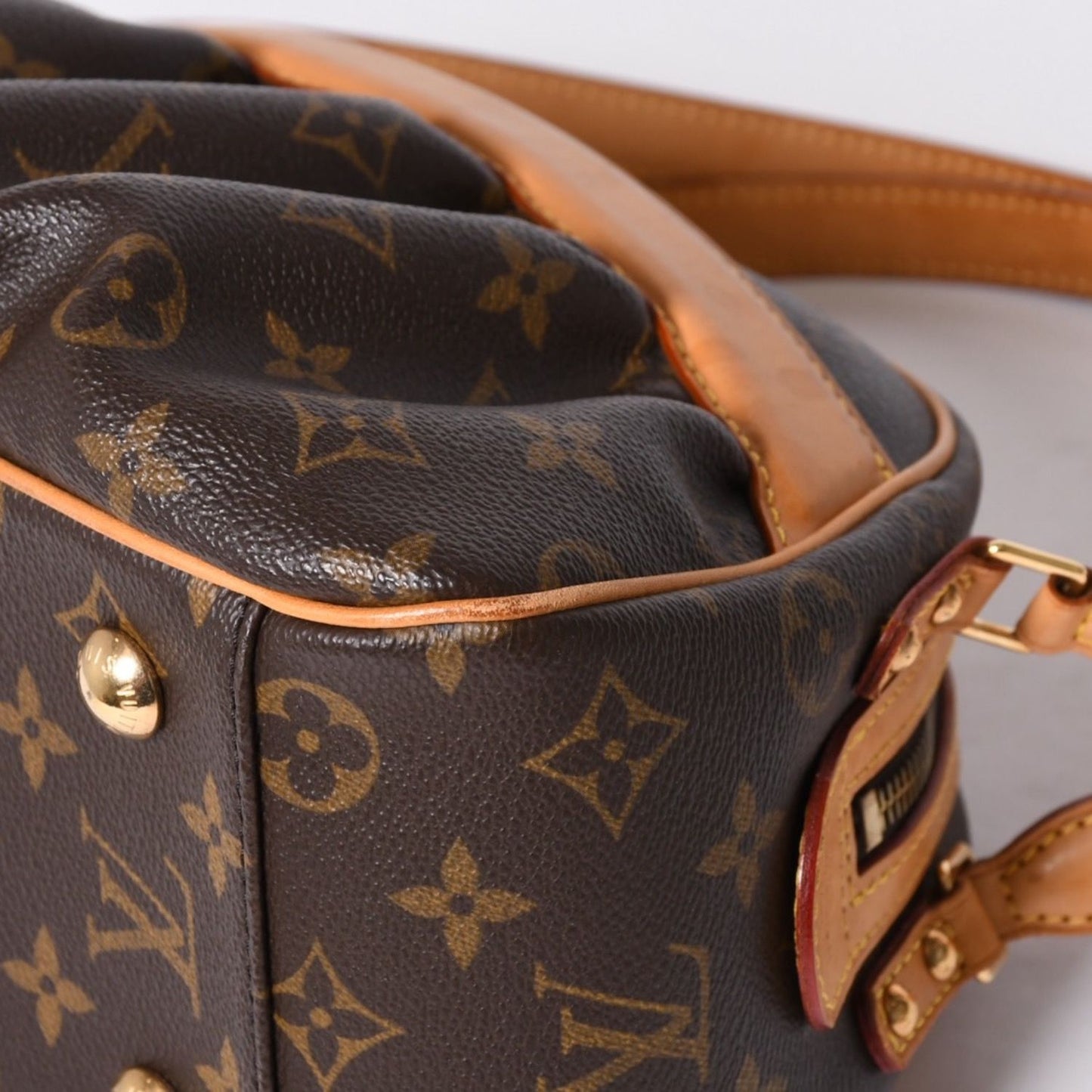 Louis Vuitton Clara Bag Monogram Leather Brown — view 8
