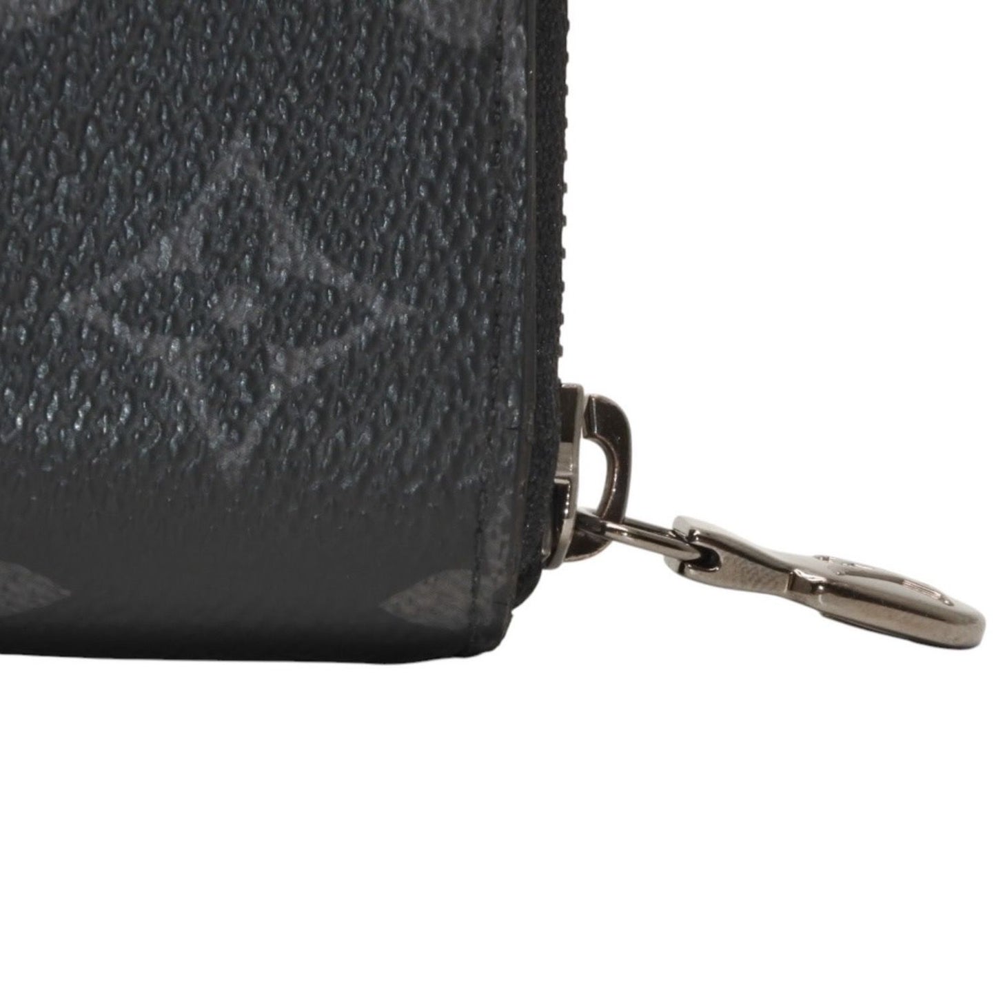 Louis Vuitton Zippy Wallet Vertical Monogram Eclipse Black — view 8