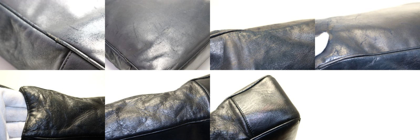 Chanel Jumbo CC Logo Leather Tote — view 9