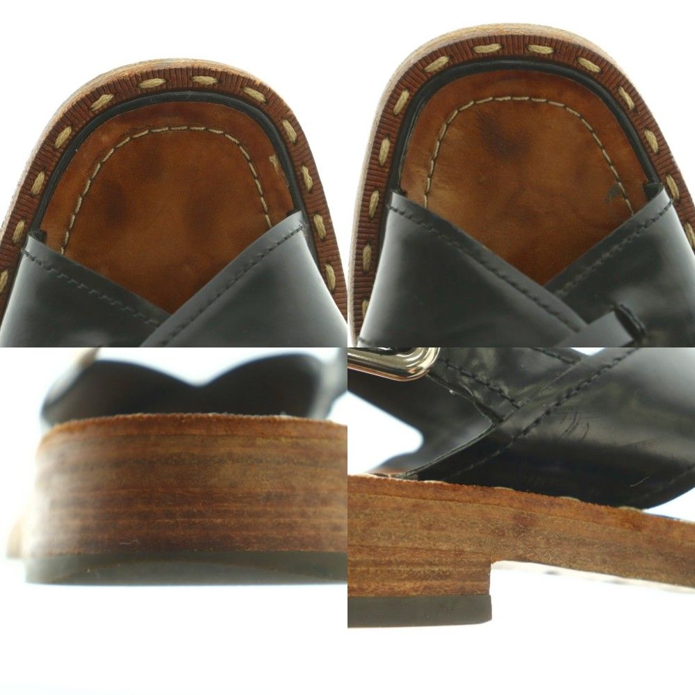 Prada Sandals Strap Stitch — view 9